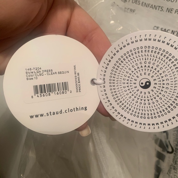 COPY - Staud Sequin Dress NWT - Picture 3 of 5